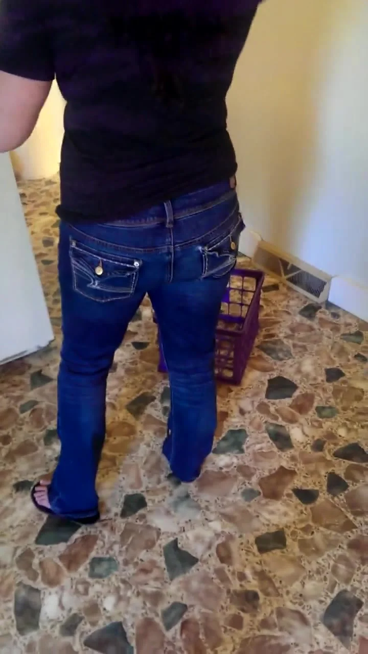PAWG Jeans Cleaning
