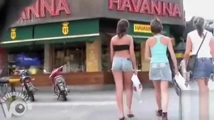 Blue denim on magnificent pair of buttocks