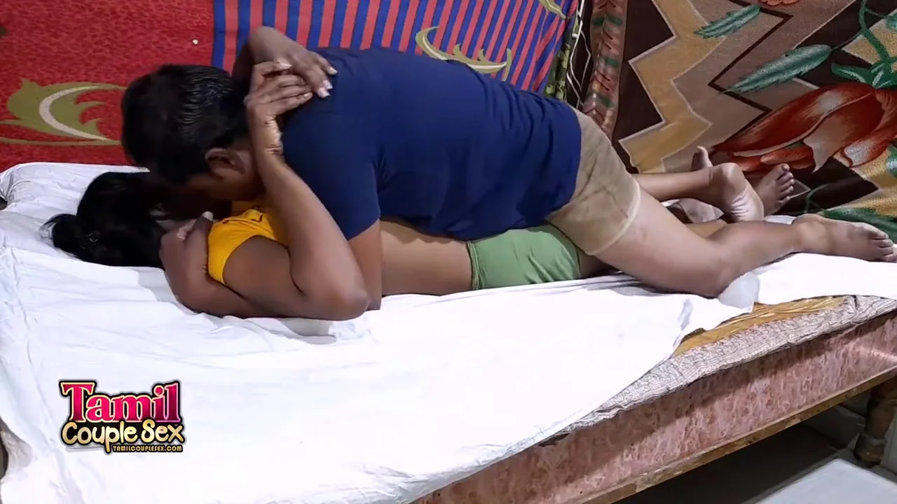 Cute Tamil Dark Skin Indian Couple Filming Their Exotic Love Making Sex Video