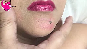 Red Lip And Lollipop