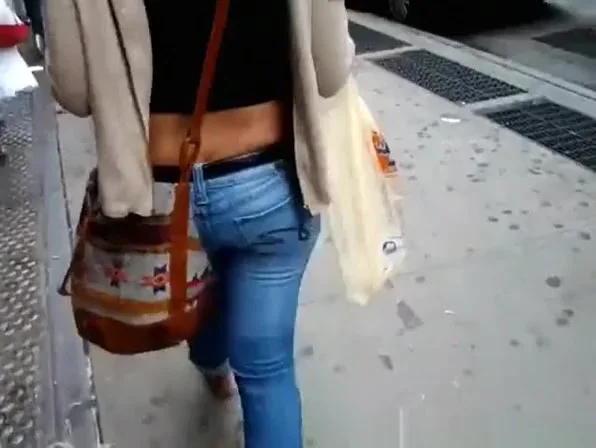 ass in tight jeans
