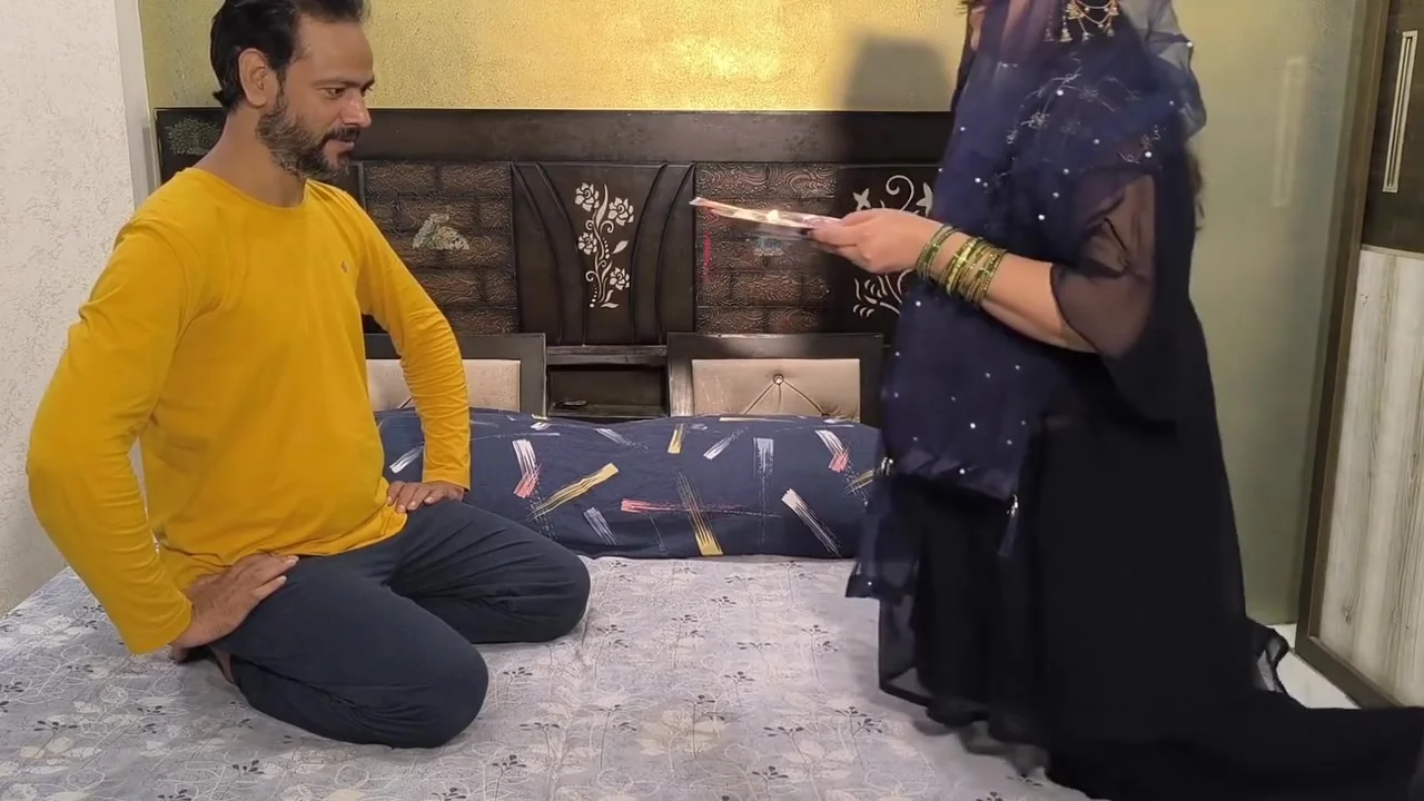 Happy Rakshabandhan Stepsister Waiting For Elder Stepbrother For Sex Enjoyment