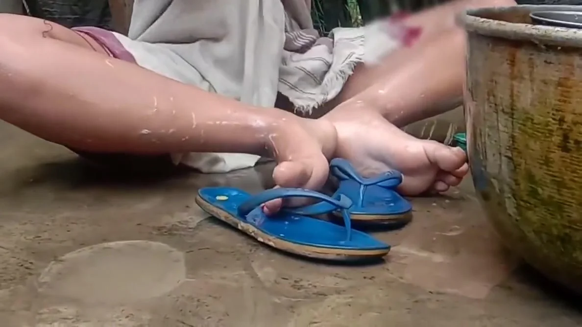 Sexy Washing Of My Girlfriend