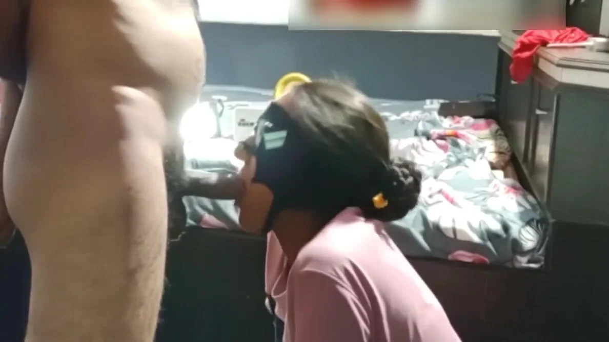 Newly Married Indian Desi Bhabi Sucking Cock Like A Lollipop She Is Hungry For Huge Cock She Want Two Cock But I Hava On