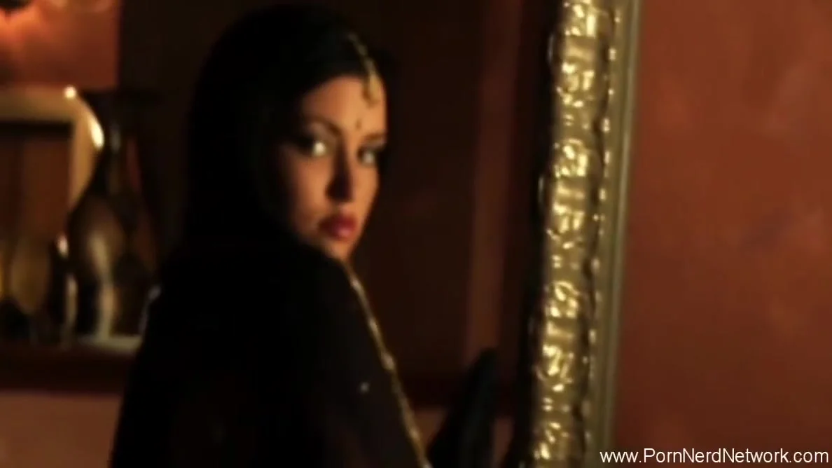 Horny Brunette Girl From India Playing With Her Perfect Body