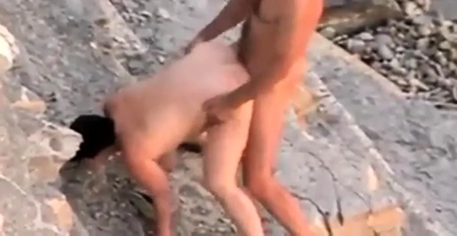 hot mature on the beach