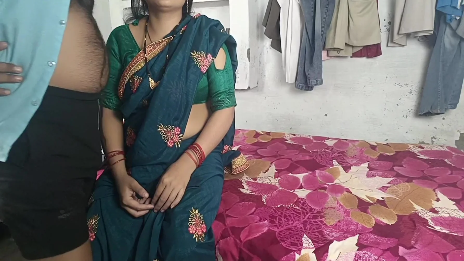 Stepbrother-in-law Made Bhabhi Suck His Cock In A Closed Room And Then Fucked Her (clear Hindi Voice)