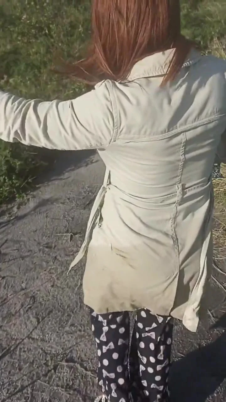 She Sucks My Cock Outdoors And We Were Almost Discovered