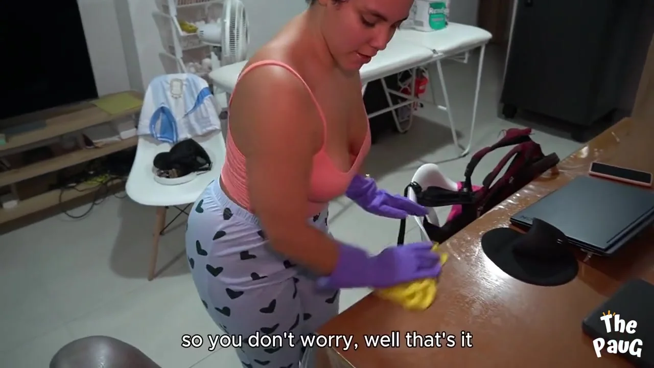 I Fuck My Sexy Neighbor After Cleaning