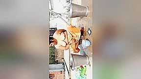 Today Exclusive- Horny Desi Bathing And Fucking 2