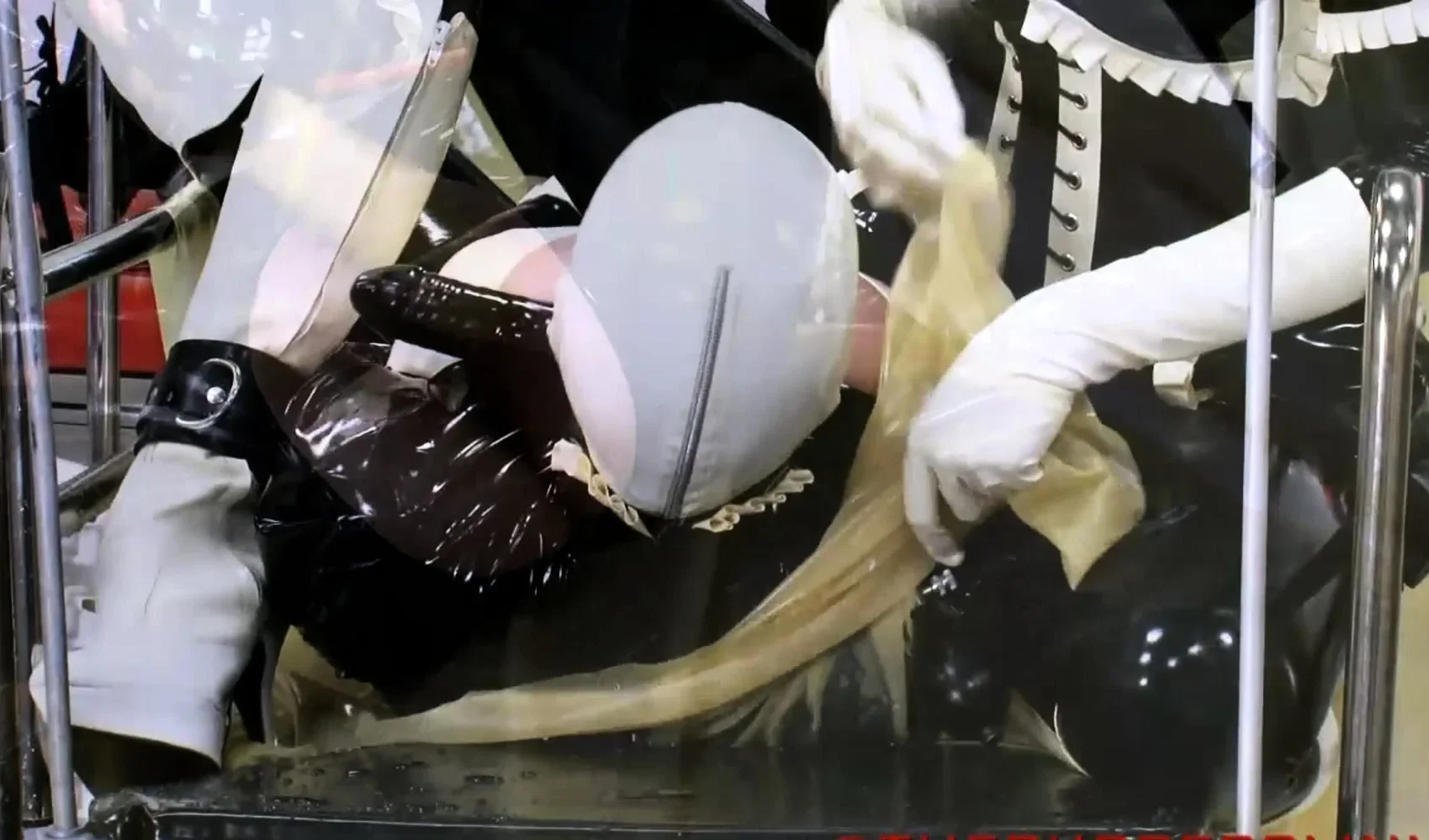 Solo fetish hoe toys her pussy with cucumber and loves it