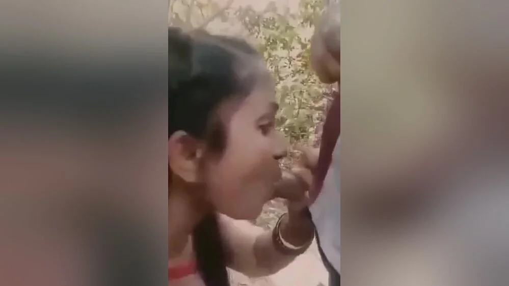 Desi Outdoor Romance And Blowjob With Devar Bhabhi