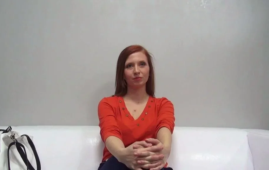 Pretty redhead webcam masturbation show