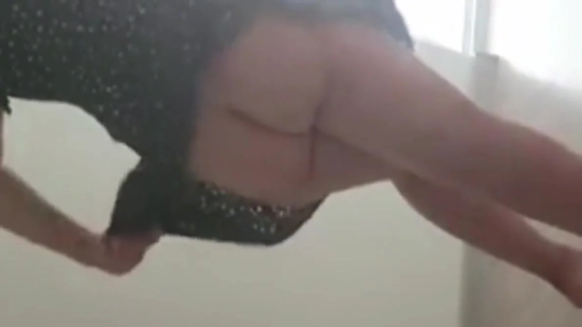 Stepmom Lifts Up Her Dress Showing Her New Thongs To Stepson