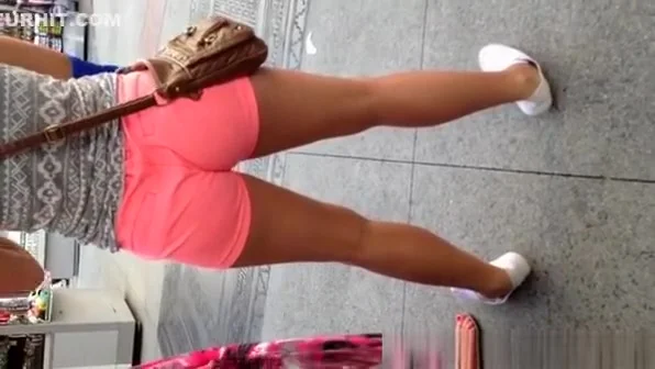 Tanned legs and tight shorts