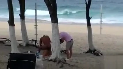 I caught two people copulating at the nearby beach