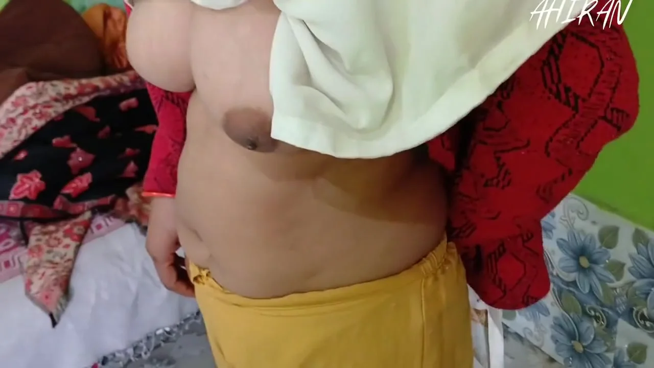 Indian Desi Kajal Review And Foreplay Her Boobs With Her Boyfriend