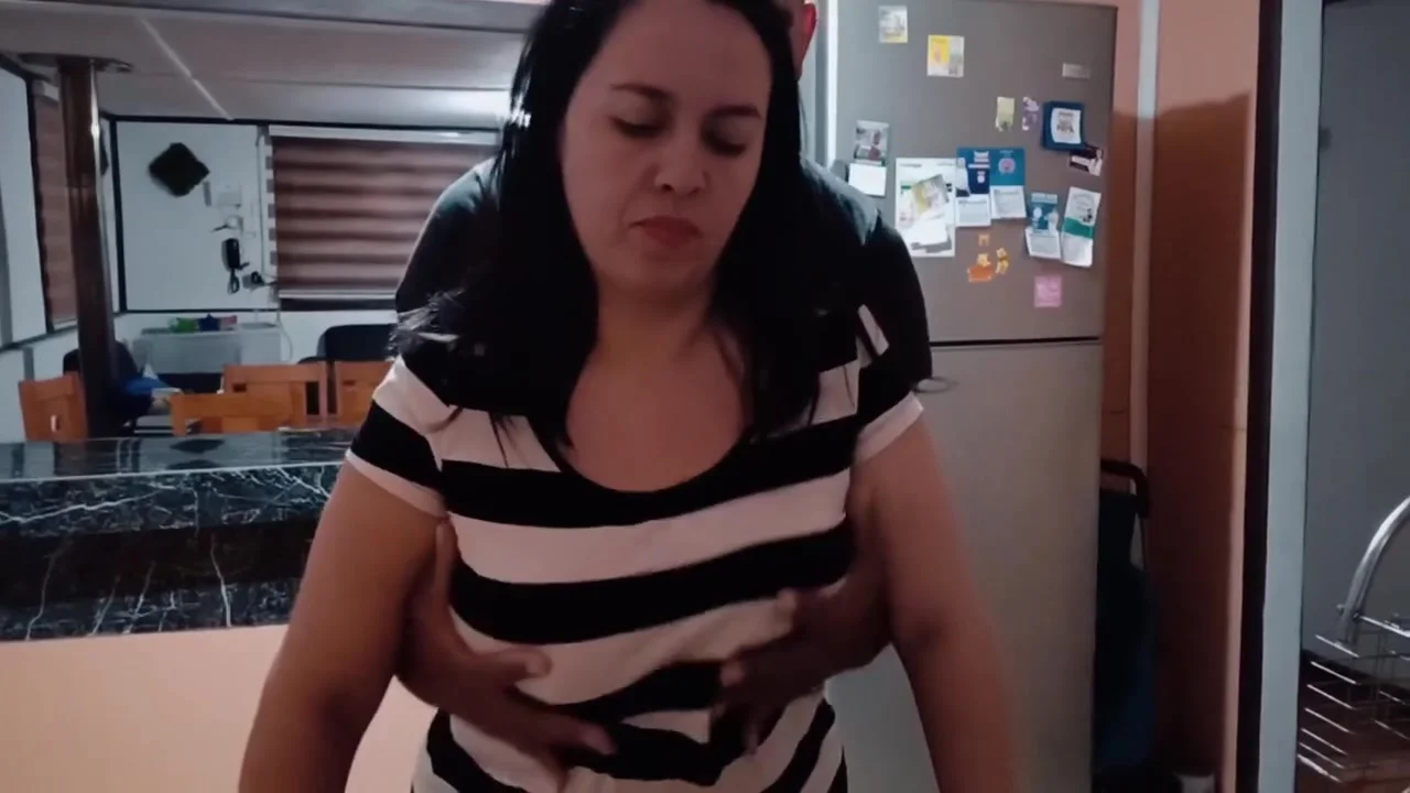 The Kitchen Of My House With My Stepson