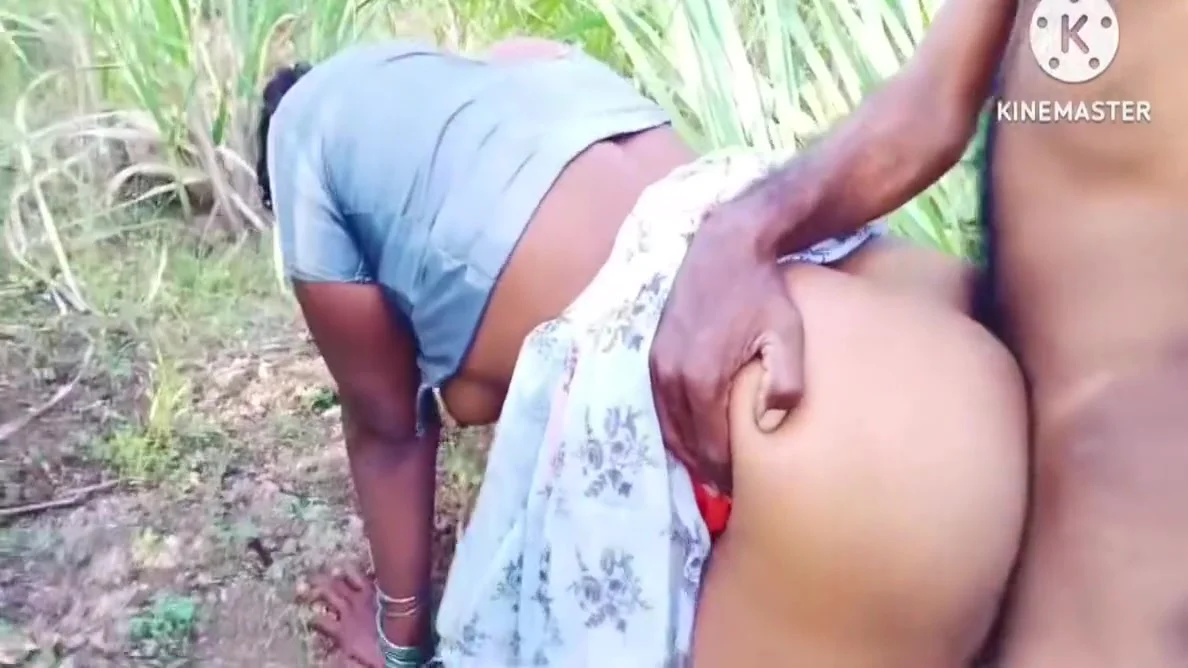Marathi Aunty Cudai In Field With Sugar Cane