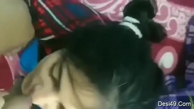 Cute Desi Girl Blowjob And Take Cum On Face