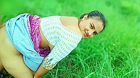 Village Bhabhi In Desi Enjoy Early Morning Sex With Her Devar In Jungle, Outdoor Jungle Sex