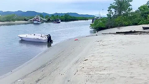 Anal Creampie With A Boatman On A Public Pier