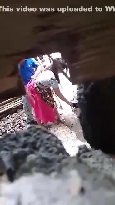 Desi Lover Standing Outdoor Sex