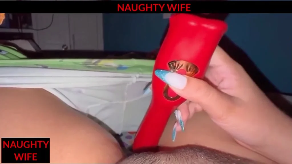 My Squirting With My New Sex Toy And My Sexy Nails