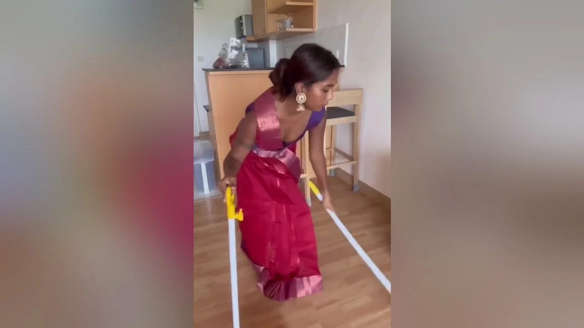 Petite Indian Maid Masturbating While I Spy On Her