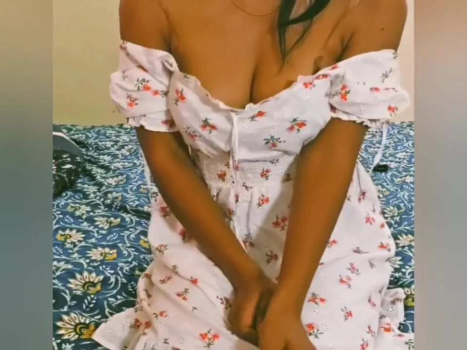 Pt 6 Izha Mallu Kerala Wife Striping Dress. Hot Brunette From India Removing Dress And Showing Boobs