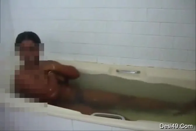 Tamil Step mom Shower Front Of Husband