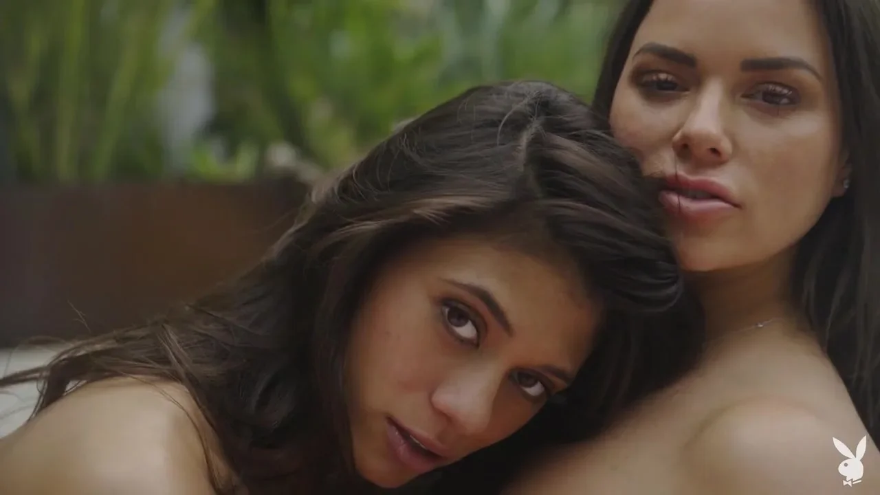 Daisy and Hannah in Partner Yoga - PlayboyPlus