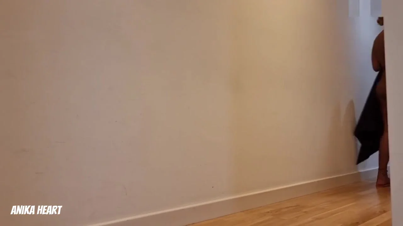 I Dropped The Towel In Front Of The Delivery Man - He Helped Me To Put It Back On