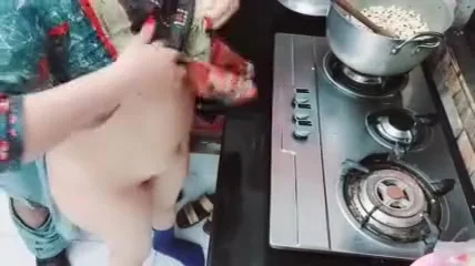 Punjabi Maid Busy In Cooking While Her Ass Fucked By Her Owner With Clear Hindi Audio