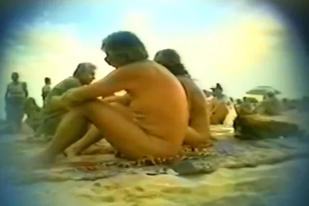 blowjob on a beach of Cap d'Agde