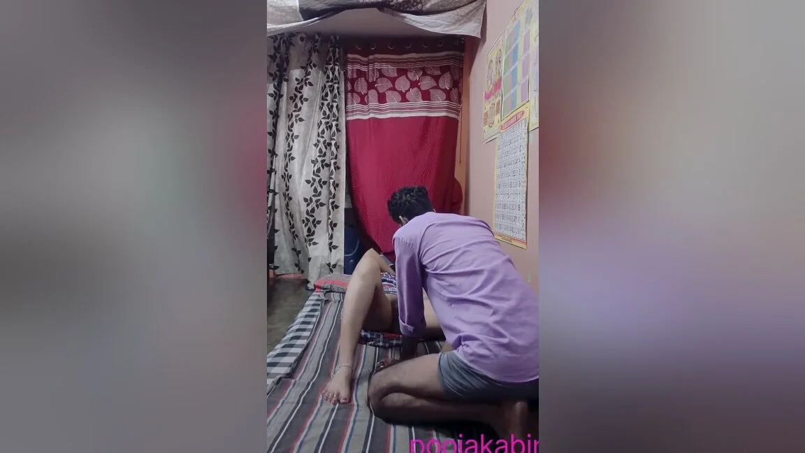 When He Was Not At Home, I Went To Her Room Saw That Her Contagion Was Clearly Visible Due To Her Nightie Being Completely Up, I Did Not Stay