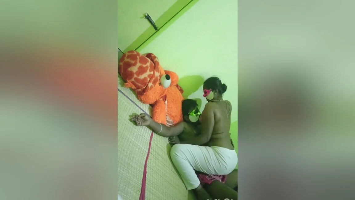 Indian Couples Romance And Kissing A Beautiful