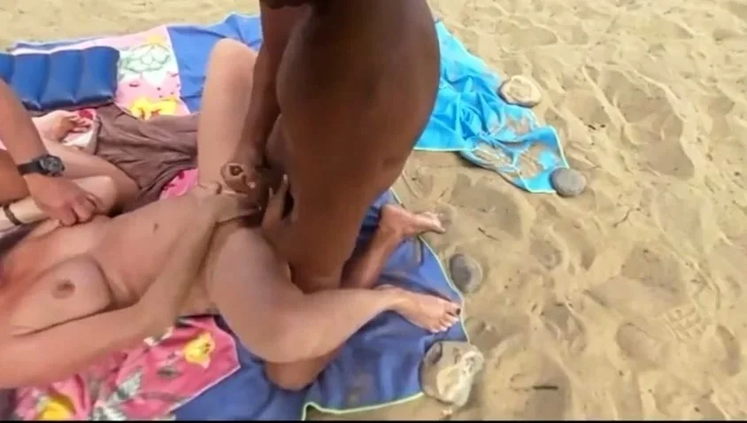 fucked by voyeur at beach