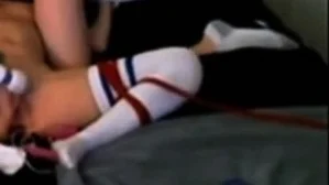 Bondage, Blowjob and Masturbating on Webcam