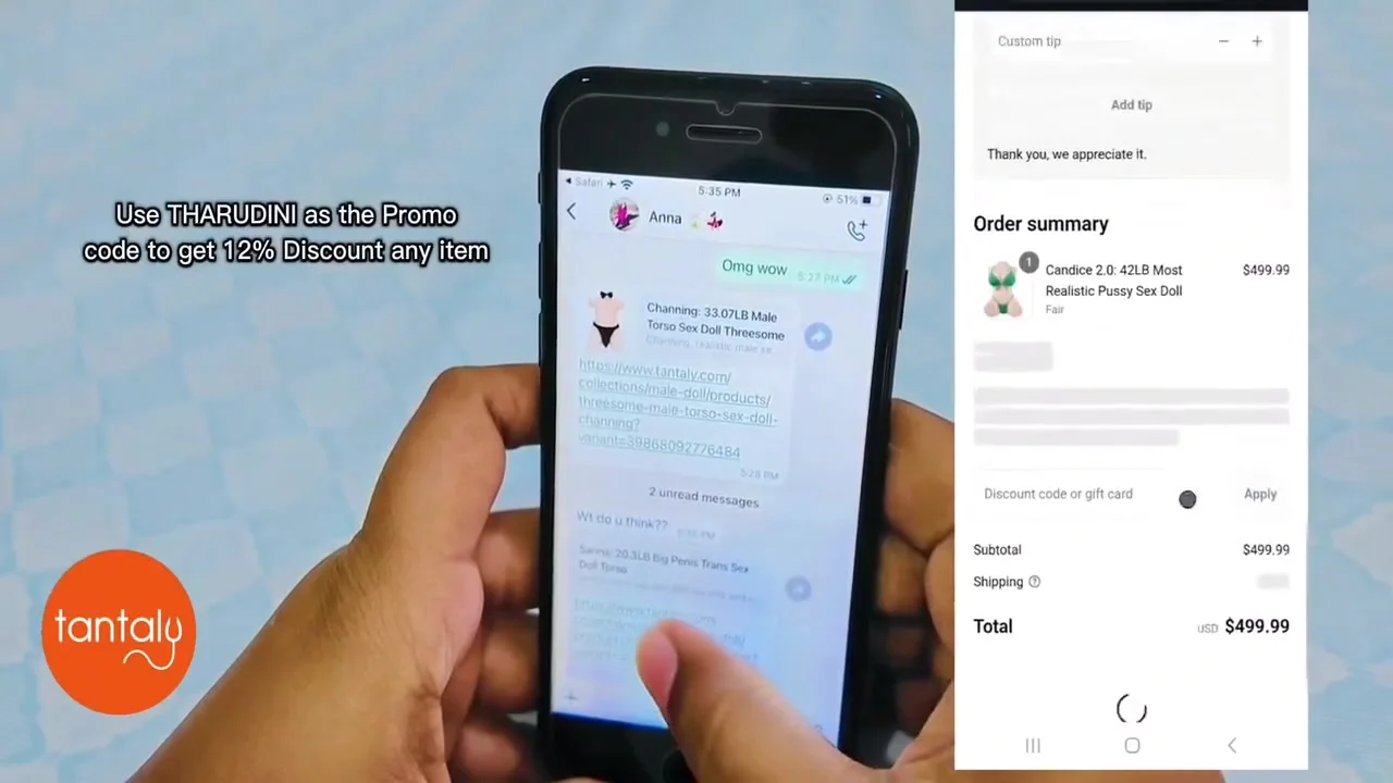 Lina Paige - Caught Fucking My Tantaly Doll. Huge Cock Of My Tantaly Sarina