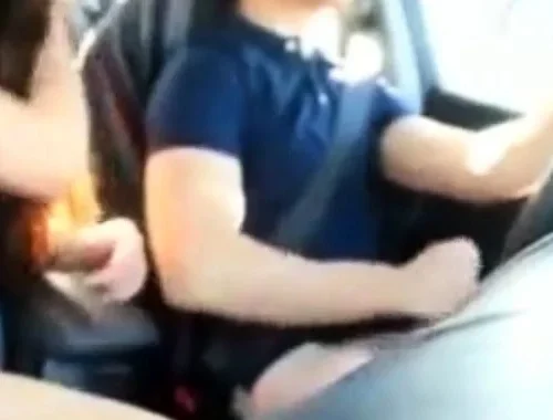 Bj while driving