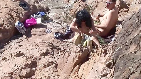 Sex In Public On The Beach With A Nasty Milf