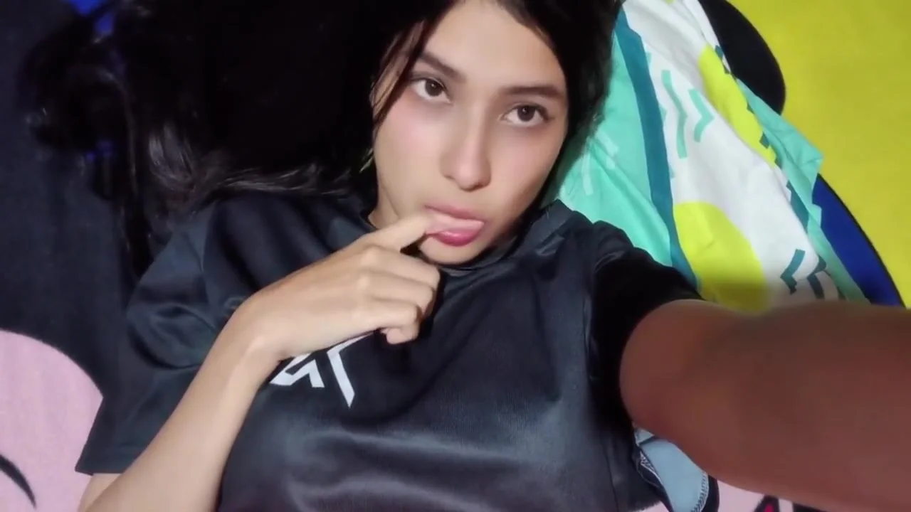 18-year-old Teen 18+ Plays With Her Toy And Touches Her Rich Tits