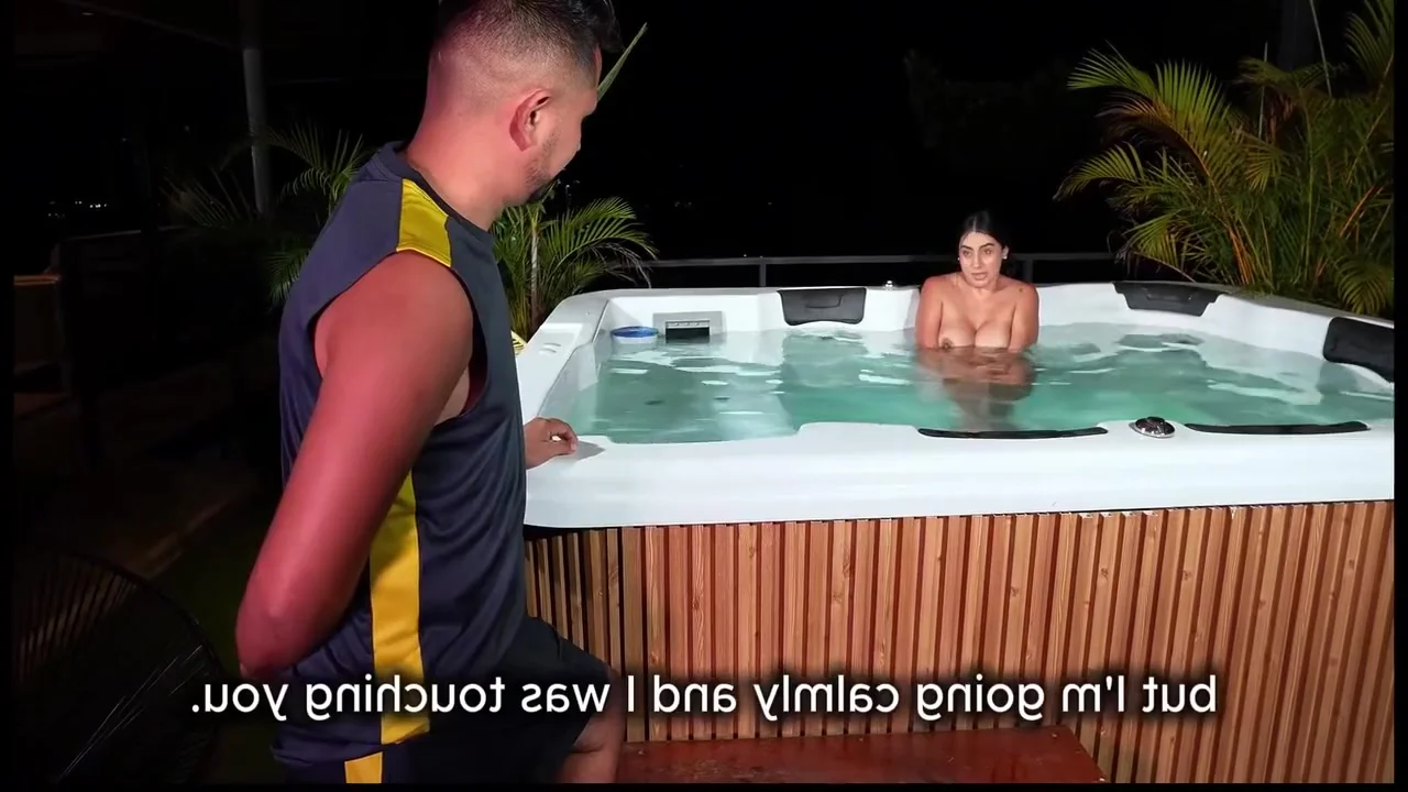 Melany Latina In Fucking With Her Boyfriends Best Friend In The Jacuzzi