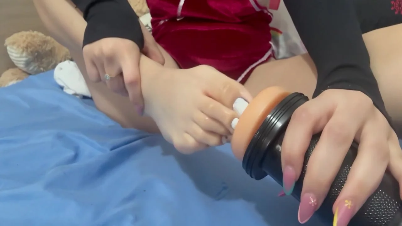 Stepsister Japanese Tabi Socks Masturbation Sockjobs