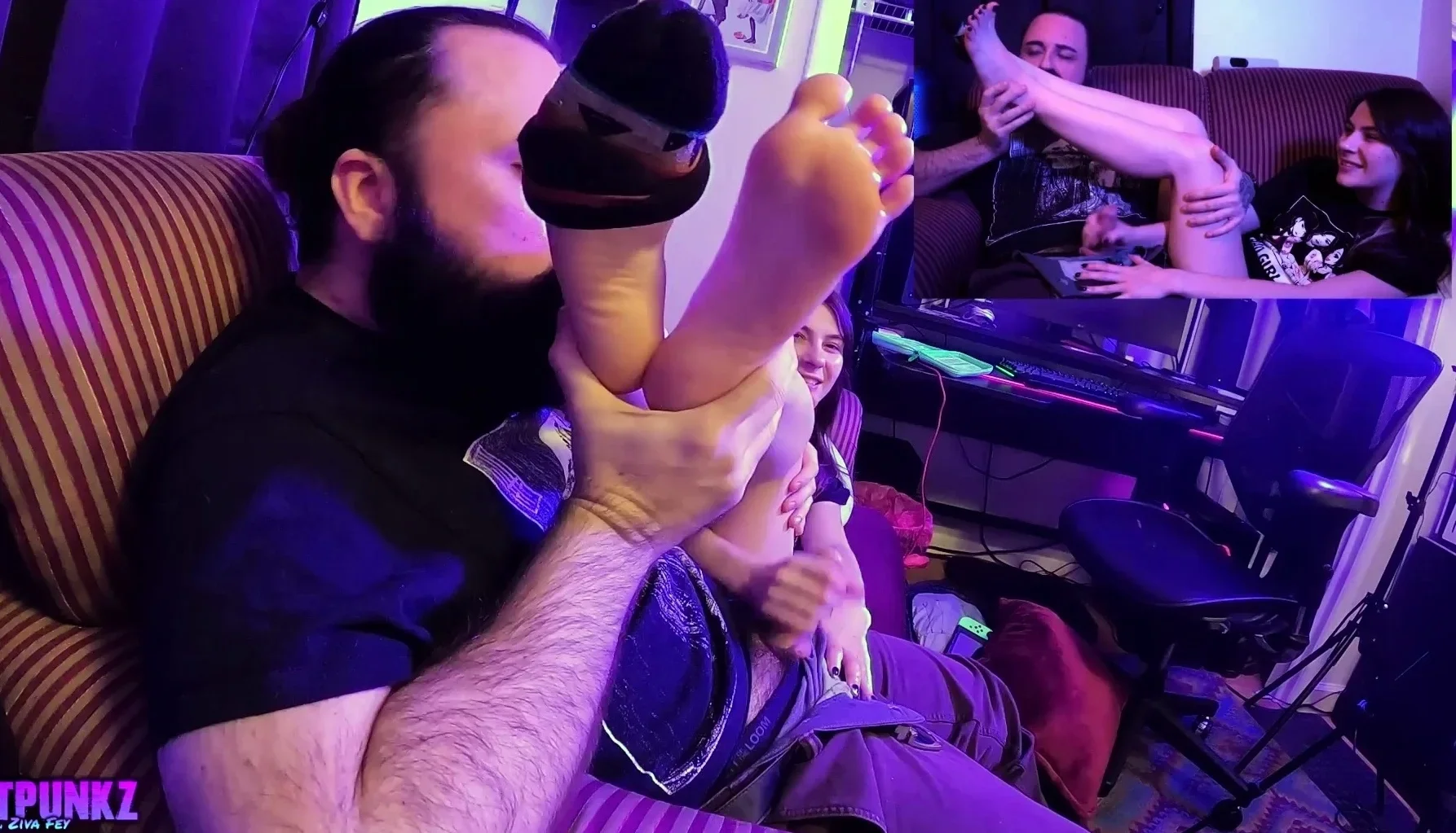 Amateur porn Gives Us Some Foot Fetish Aurora