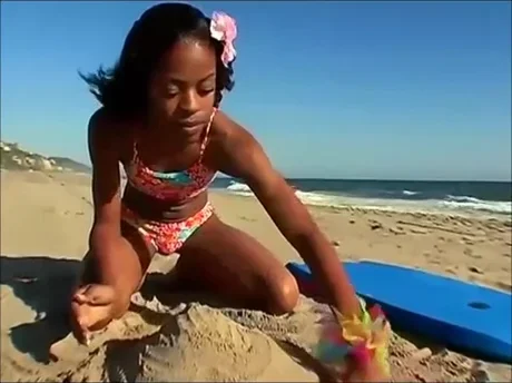 Bikini aside on the beach