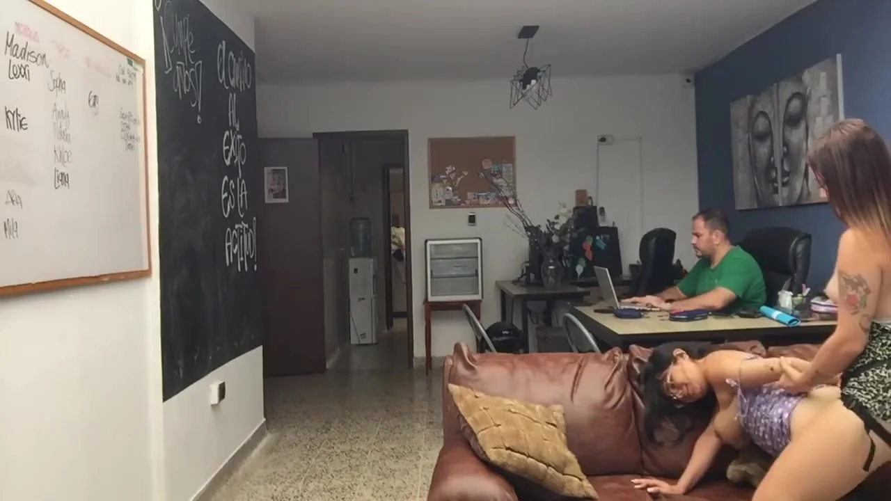 My Friends Get Fucked In My Office