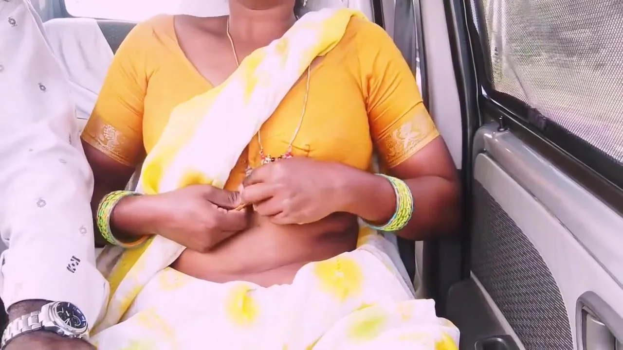 Car Sex, Indian Saree Maid Long Drive For Sex With House Owner, Telugu Dirty Talks. 3