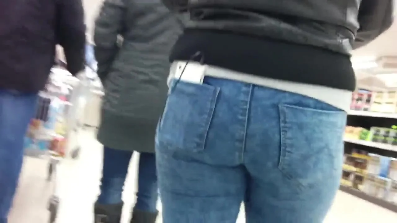 Another tight jeans ass